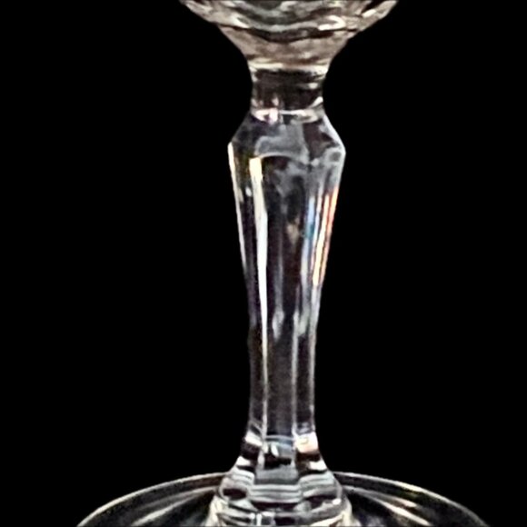 Water Goblet Wine Glass Washington by Cristal D'Arques Durand Set of 2 - Picture 7 of 9